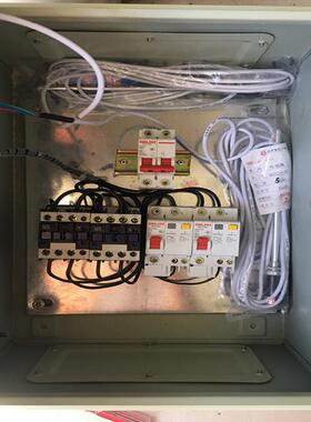 电热加带2热管单路温控箱20380V数显温/度控GCL制器双温控风机控