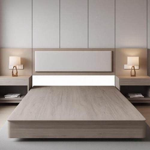 923酒店家具标间套定全制民宿公寓双人馆床箱专用床宾床单间单出