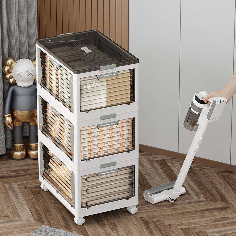 带盖折叠794-798收纳物箱物整理杂衣物储储箱学生书箱车载后备箱