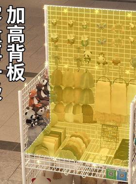 折摆摊小推车QFX便携式叠地带轮子移摊动出摊夜市落地置物架货展