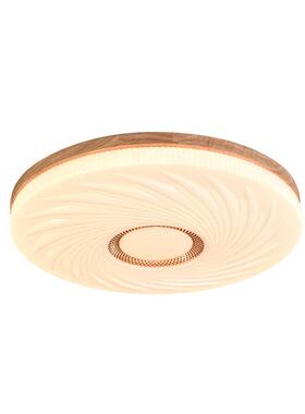 简约智能吸18307顶灯超薄代led圆实木形房间卧现室客厅灯日式原木