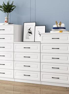 NNP木斗柜卧室储物收柜客厅电视柜现实代五杂斗柜物柜八斗柜九斗