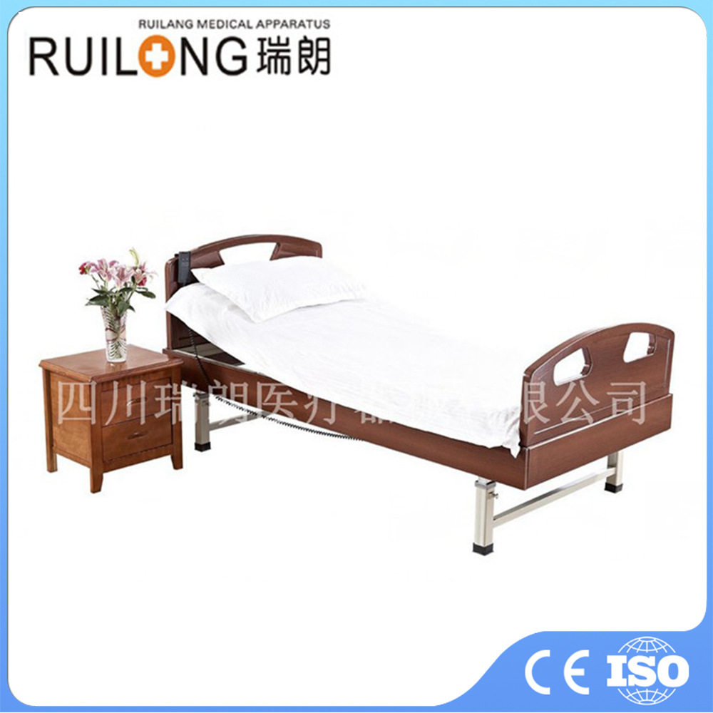 木质养老院多功能电动手动护理床