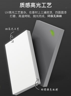 轻奢代高UV光简约现衣衣42557柜卧室家用柜子木质四六八门柜组合大衣橱