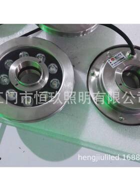 超薄款锈钢全封W闭LED泉灯，IP68质保3年，6WHJ-SDCB912W18不W24