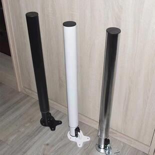 2201升降腿伸缩腿可调节桌子腿吧台支脚撑桌子支架橱柜腿桌折叠