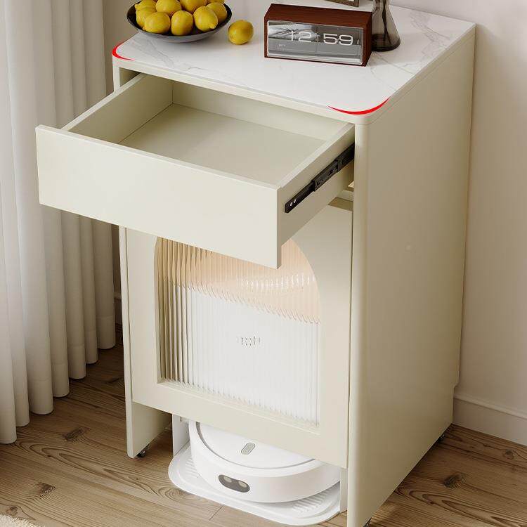 985扫地机器置物柜客厅20人方25款鱼缸柜底新柜基站上置物架沙发