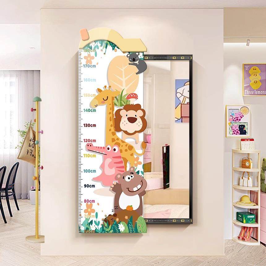 趣味卡拉NML通多巴胺物玄关装饰画可推动隐意藏式创衣帽间全身镜