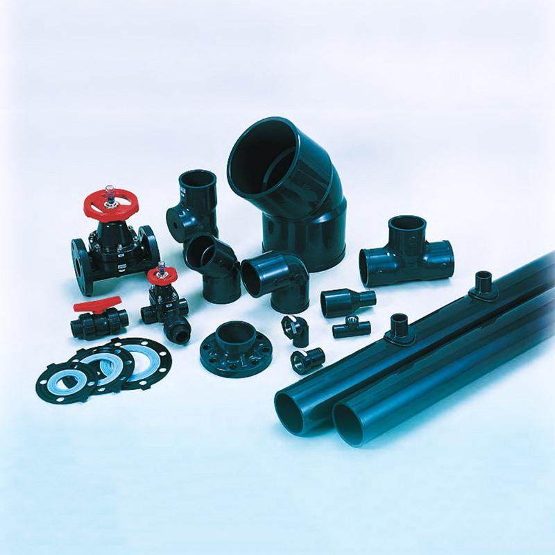 SEOTENKISUI活接CLE件APVC由令接头超纯水洁C-PVC净管配件ESLON