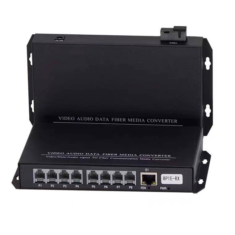 单模单纤电话光端机话18路电光端机加1路网音络PCM语光端机对