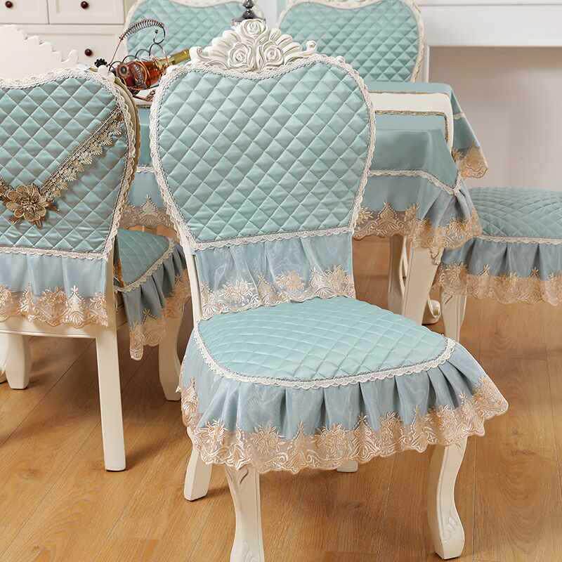 款餐65MM5SS5桌布椅背套家用椅子套欧式椅凳子垫靠罩中新式罩餐椅