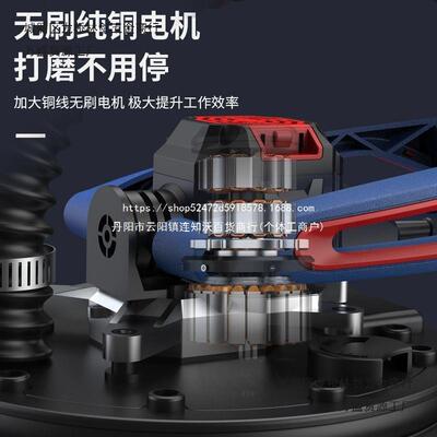 锂电无刷墙面打磨墙机电式超轻AIM动打沙机腻子无尘磨墙壁砂充纸