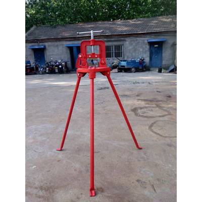 厂家销重售型中式带脚35336管子台虎钳龙门架支三脚台虎钳钳子带