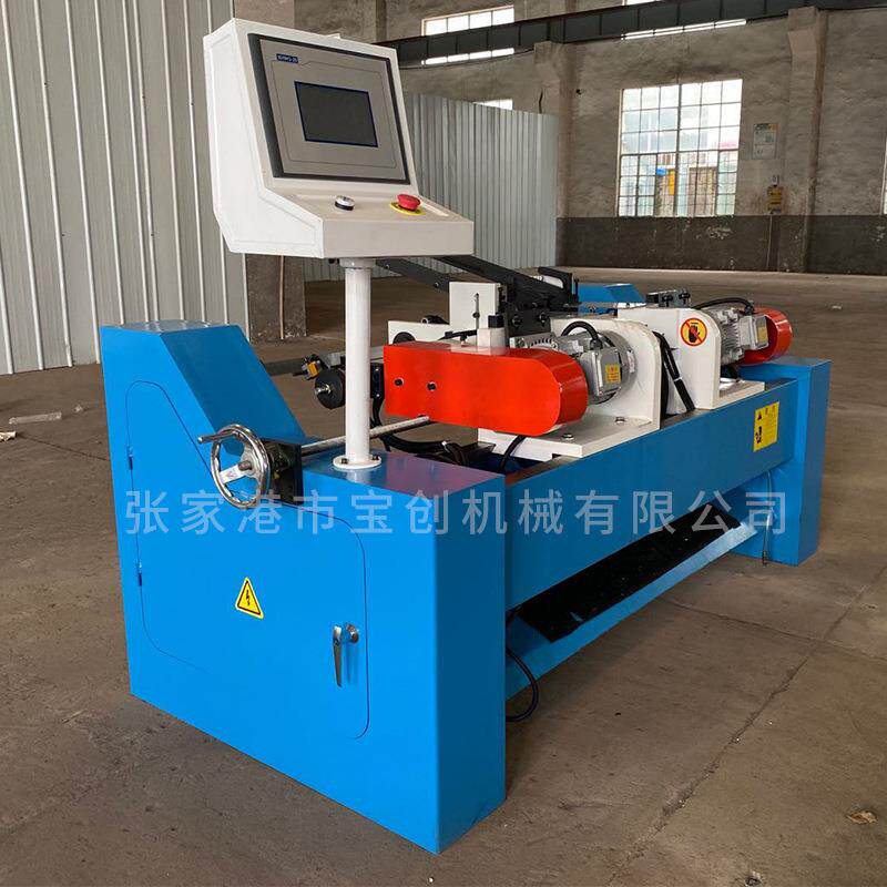 0头气机动前出料倒双角机不锈钢管圆管5钢DNE管平头坡口机