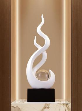 视柜酒柜摆件奢客厅装QTZ饰高档风水起树脂工艺轻品生简约现代电