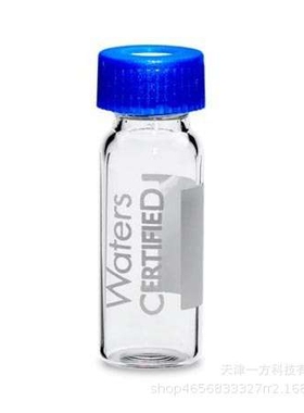 186000272C Waters LCGC认证 透明玻璃螺旋颈瓶12×32mm 100/袋
