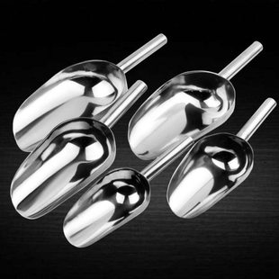 超市谷梁米铲无磁不锈钢冰铲面粉铲瓜子铲谷物铲冰块 多用大米铲