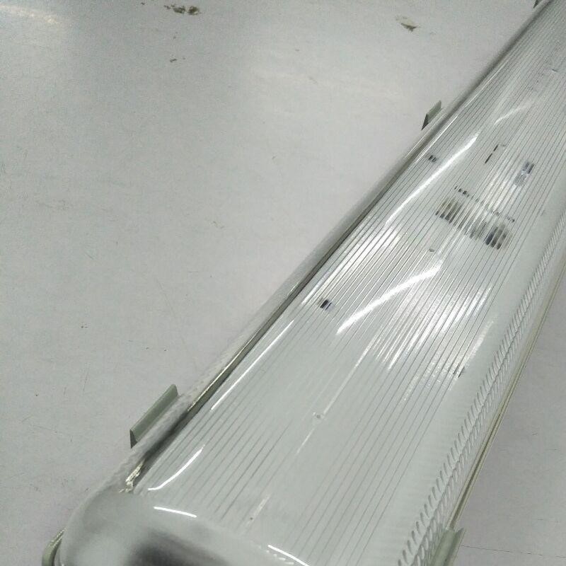 T8单支防尘支架 LED三防灯壳120CM  ABS+PS   ABS+PC