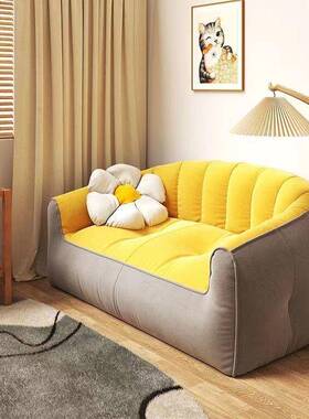 出懒人沙发可睡可单躺秋冬款榻榻租米客厅卧室小户BNP型双人屋小