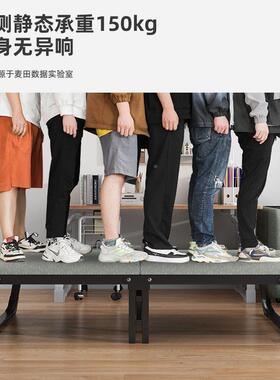 午休折叠床人床办公室午折叠床陪护出HDX租便携折休叠床单屋单人