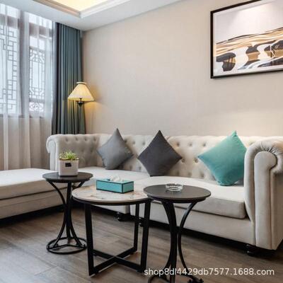 希岸酒店家具宾馆标准间板式专用单床双全套公415寓民宿房源客头