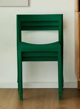 莫乌斯家用餐椅设计师椅子多巴胺比轻单人餐奢厅约简靠背OIT椅休闲椅