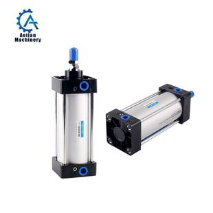 SC标准气缸 造纸机械配件大推力长行程100*25/50/100双作用气缸