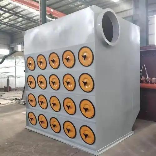 XKL斜插式滤尘筒除尘器工业脉冲反吹清斜灰粉烟尘设备插式除滤筒