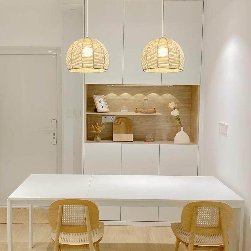 9C日台式木餐吊灯奶油风餐326桌吧原台灯藤厅艺复古民宿卧室阳掉,家装灯饰光源,智能吊灯,淘宝优惠券,粉丝福利购,淘宝优惠卷