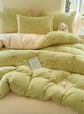 跨境肤热卖亲AB版款A类母婴级新柔奶超小棉6ZJJF-383D立体印花四