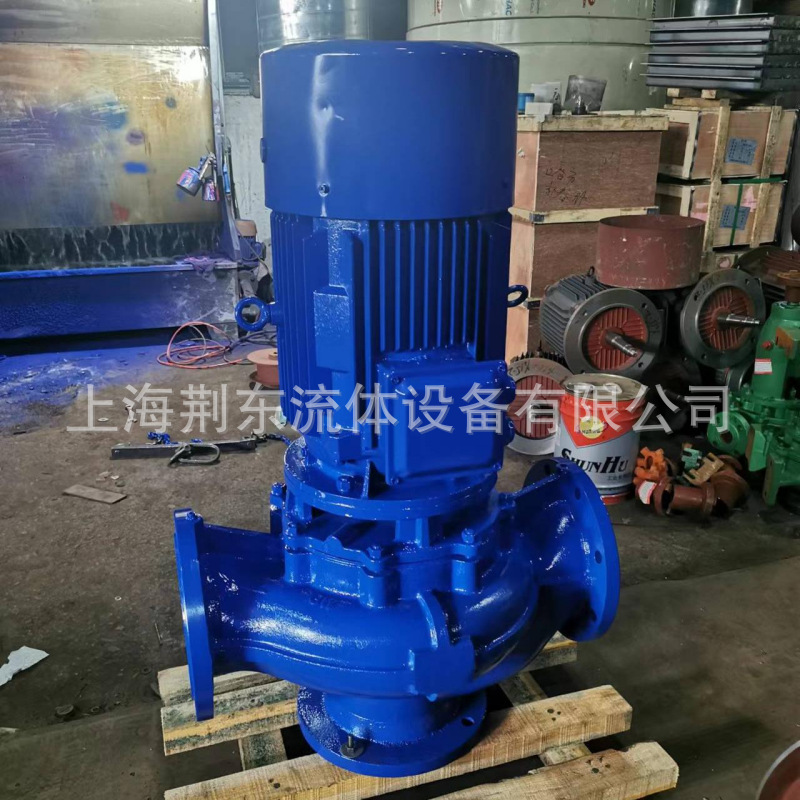 GW管道排污泵 立式管道泵 无堵塞排污泵80GW40-7-2.2 LW排污泵