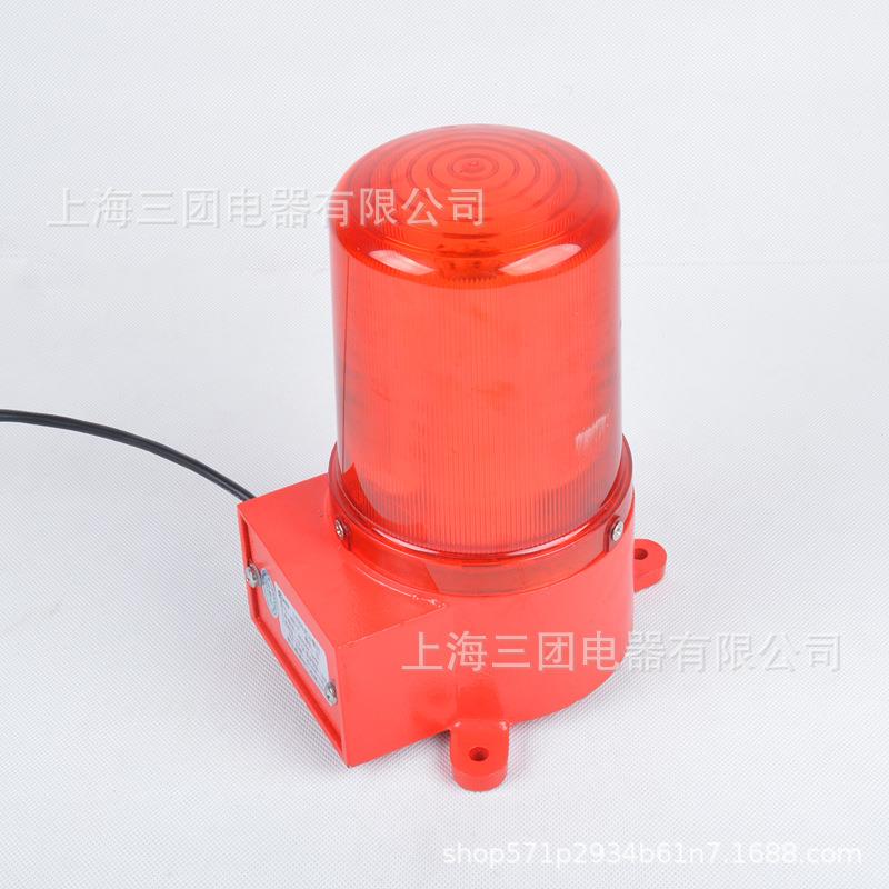 闪光警示灯TS报-ABC-9天车指示220V声光警器ST-ABC-9电子蜂鸣灯器