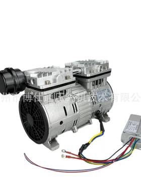 无刷直流无油压机气泵充v气泵50W12v24458v60V7空2V9BST-550(6V