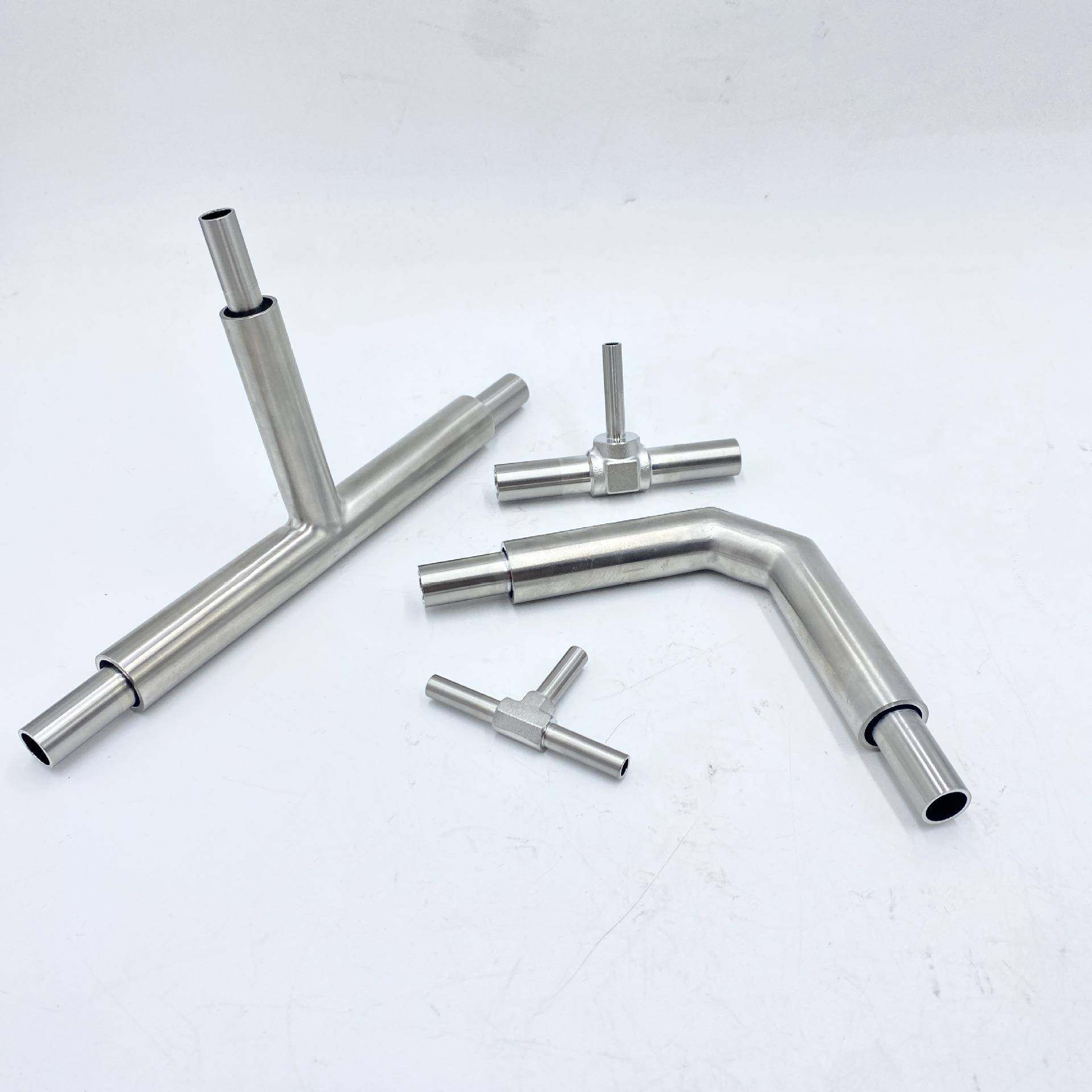 厂家EP直双销不钢BAEP-级套锈三通/弯头气路焊接变径三通/大小头