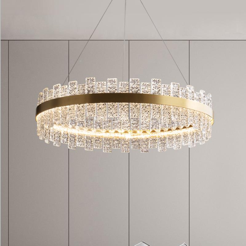 极简全创铜轻奢吊灯计客厅现简约ML2022-6意设艺术个性卧室餐厅吊