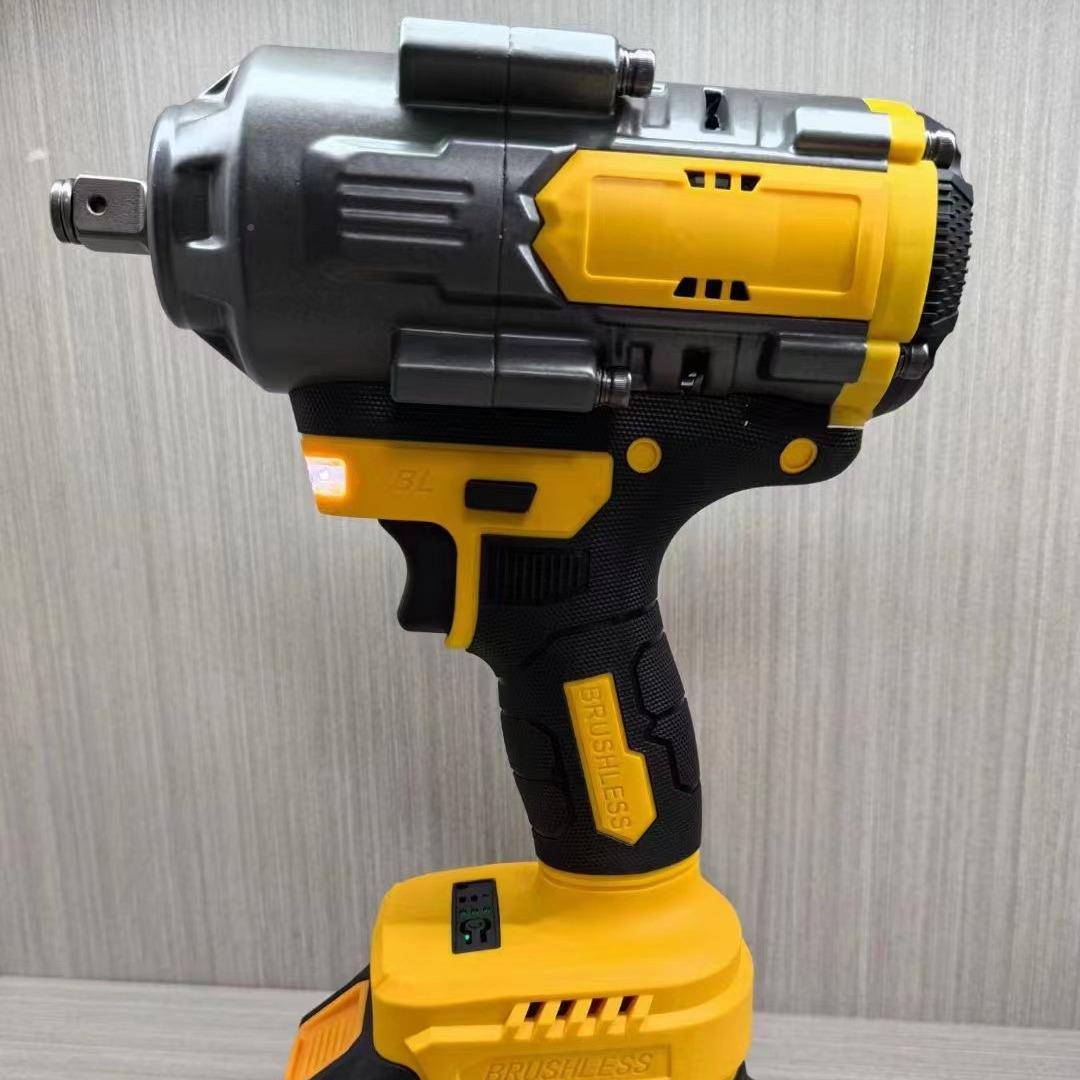 1动800N真实扭力锰钢RPK轴无刷电扳手力电冲击锂架子工汽扭修套筒