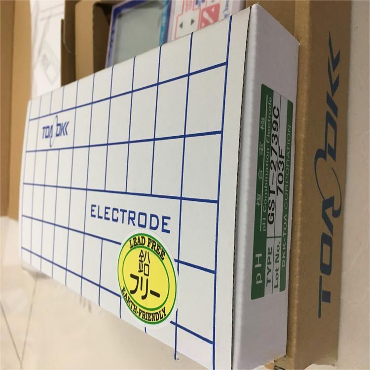 TOA东亚电波PH计探头 酸碱度计测头 电极GST-2739C -2729C