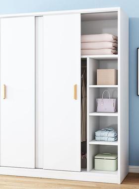 橱衣柜租家用卧室推纳拉DID门儿童大衣新中式出房用经济型收储物