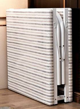 折叠床陪铁护板床单人艺床出办租屋公室午休床661简易家用硬床午