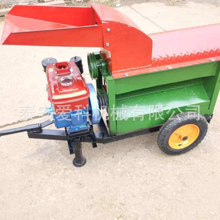 电山东小型玉米脱机家粒用移动方便可机柴油机都用打棒子机MGL脱