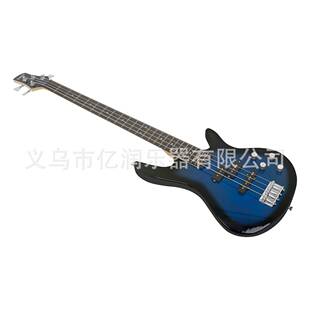 跨境成人贝斯四弦电贝斯套装BASS入门摇滚演出贝司低音吉他厂家