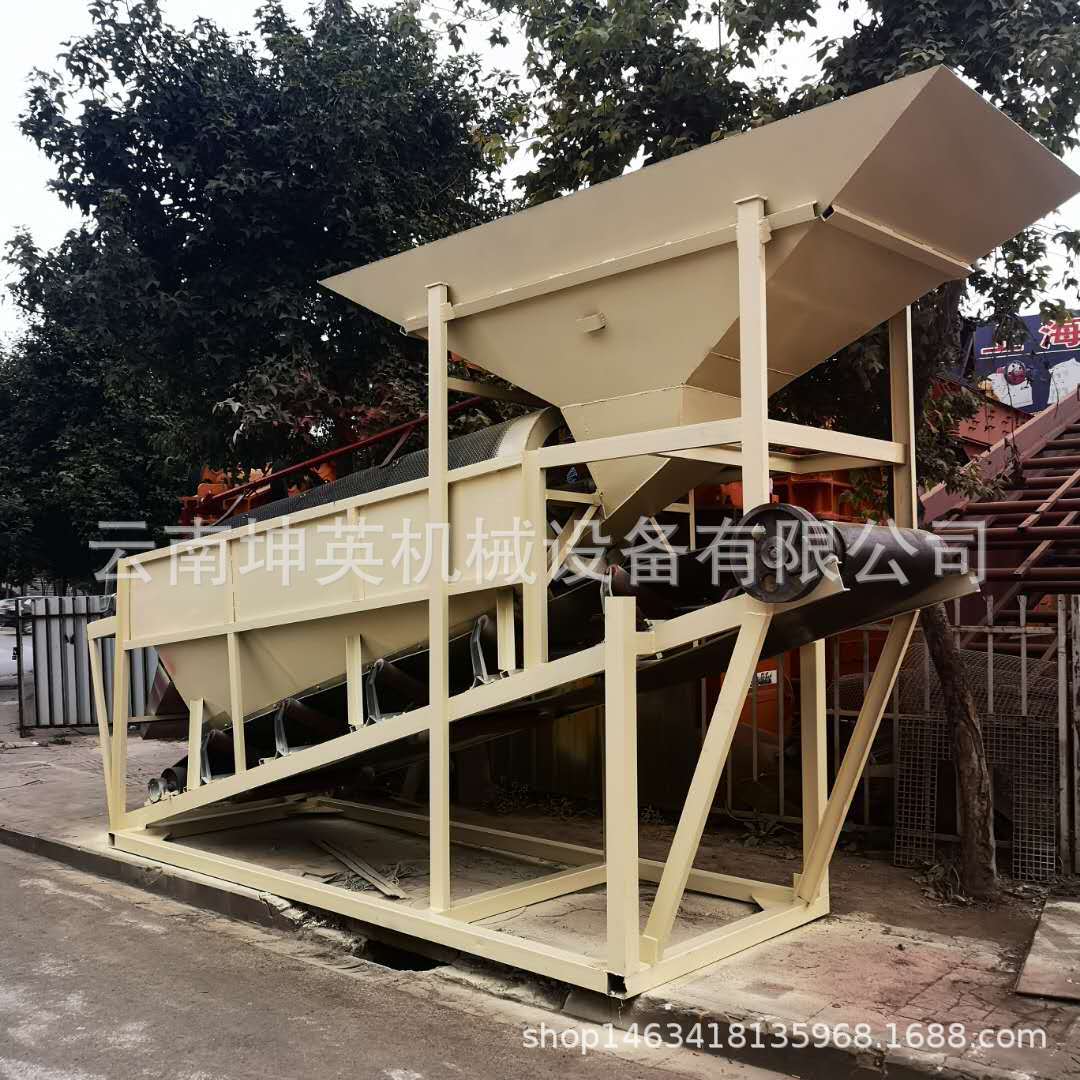 小型滚筒振动筛沙机水平往复