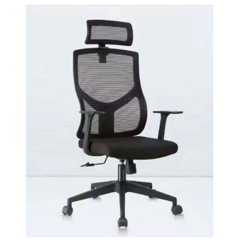 简约舒适家用电脑椅网布透气职员办公椅子升降旋转滑轮转椅椅靠背