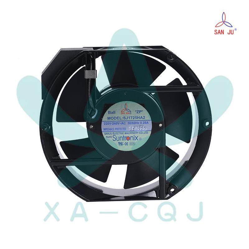 三巨S箱J1725A2HBT17251202V0.28A滚珠插片式84063电设备散热风扇
