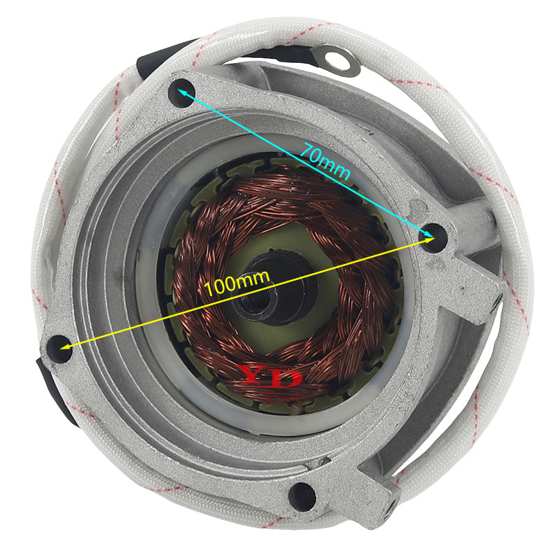迷你摩托车小跑车2冲程起动电机40-6启动器47cc- 49启动马达线圈
