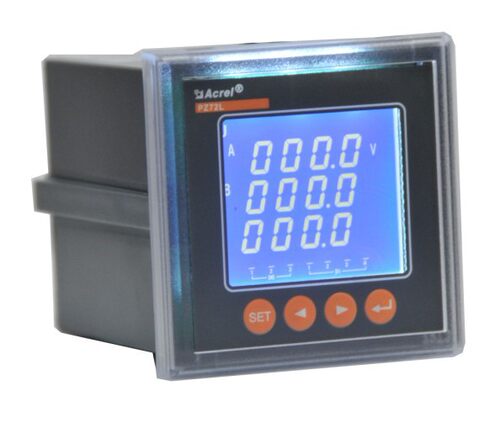 供应AcrelPZ80L-E3/C三相三相输入AC100V多功能电能表76*76mm