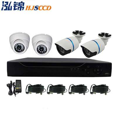 监控套装 2 Megapixel CVI Camera 4ch CVR HD CVI camera kit