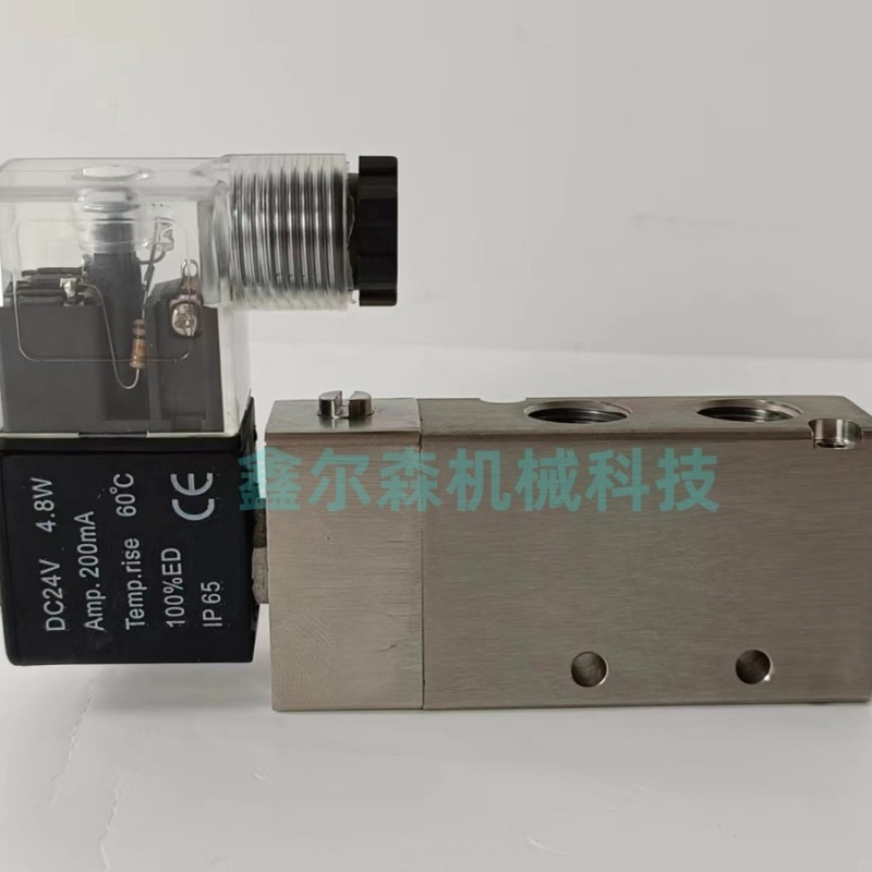 4V210-08不锈钢电磁阀 二位五通不锈钢电磁阀4V210-08 4M310-10