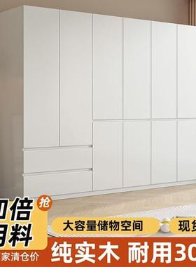 型实木衣16147柜家用卧室出租房现简小户儿童柜子简易组装代收纳