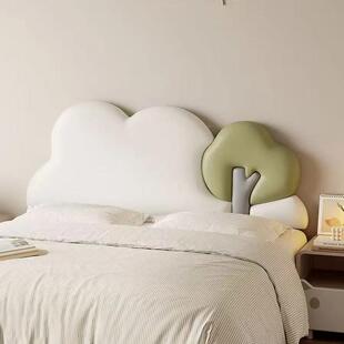 米萌趣云朵小床头包靠背垫儿童房榻榻床头靠垫5新防软BDG撞靠枕